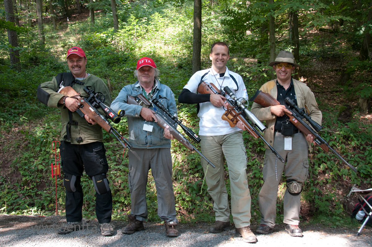 George Harde CA, Michael Woodhead UK, Jürgen Klöckner DE, Hector Medina US